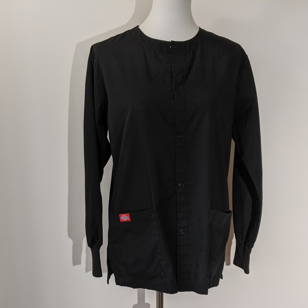 DICKIES UNIFORM WOMENS WARM UP JACKET MEDIUM